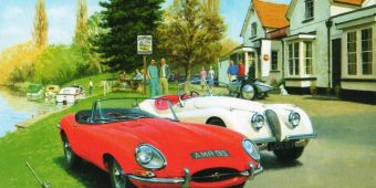 Vintage Motoring Greeting Cards