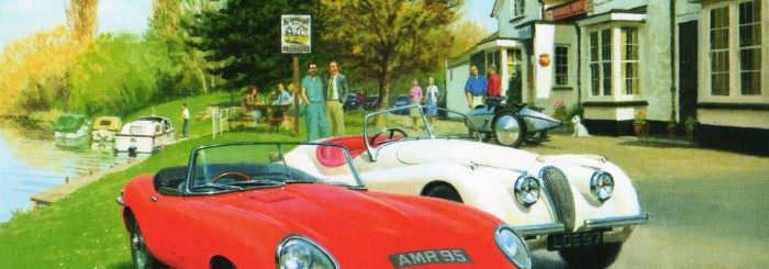 Vintage Motoring Greeting Cards