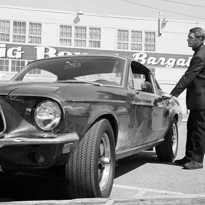Steve McQueen and the Mustang