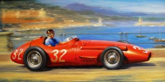 Maserati 250F at Monaco by Tony Smith