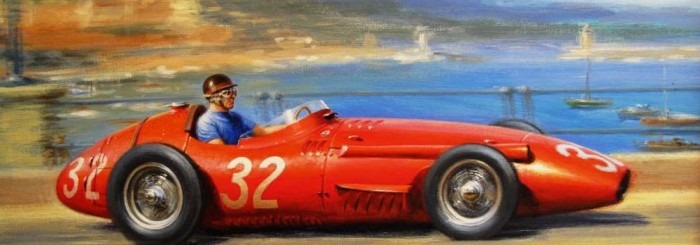 Maserati 250F at Monaco by Tony Smith