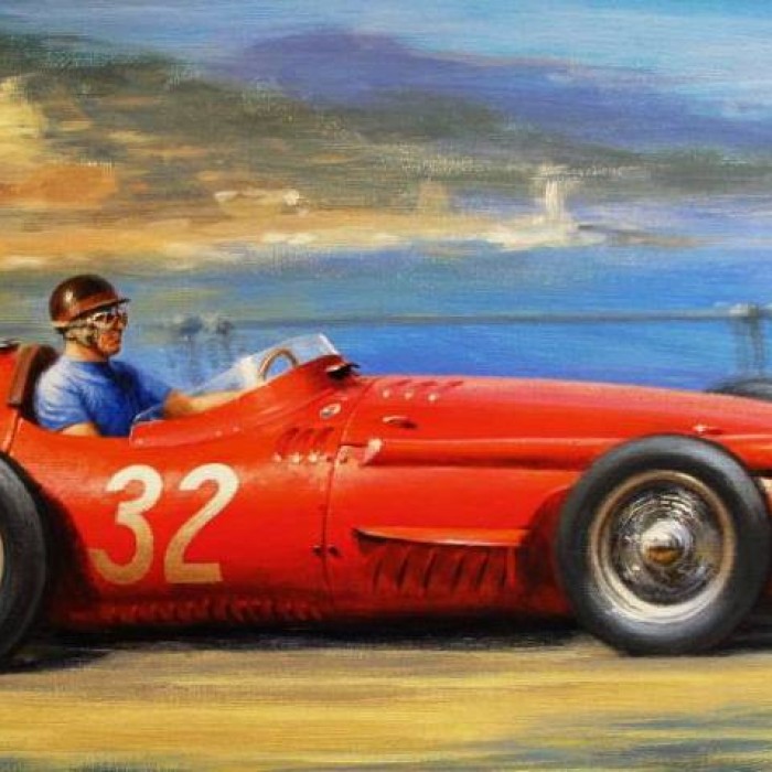 Maserati 250F at Monaco by Tony Smith