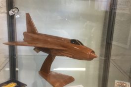 Solid mahogany classic aeroplanes